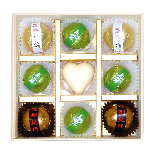 九州こだわり3品9個（スイートハート入り